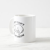 Ik kan het gewoon niet nu koffiemok (Voorkant links)
