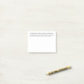 Ik kan het gewoon voelen post-it® notes (Op bureau)