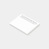 Ik kan het gewoon voelen post-it® notes (Schuin)