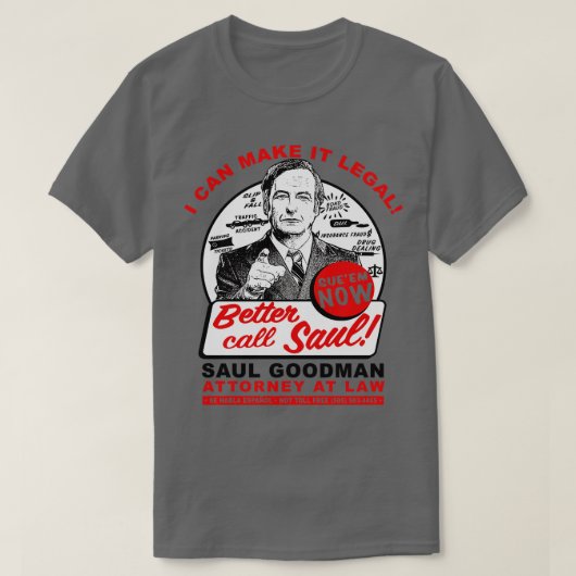 Ik kan het legaal maken t-shirt (Design voorkant)