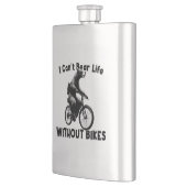 Ik kan het leven niet Beren zonder fietsen Flacon (Links)