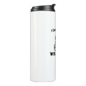 Ik kan het leven niet Beren zonder fietsen Thermosbeker (Gedraaid links)