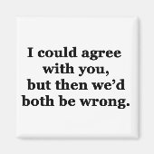 Ik kan het met u eens zijn magneet (Voorkant)