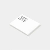 Ik kan het met u eens zijn post-it® notes (Schuin)