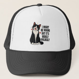 Ik kan het mis hebben, maar het is hoogst onwaarsc trucker pet
