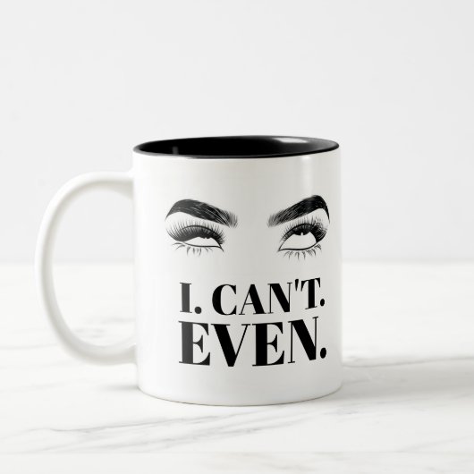 Ik kan het niet eens - een MisterP Mok (Links)