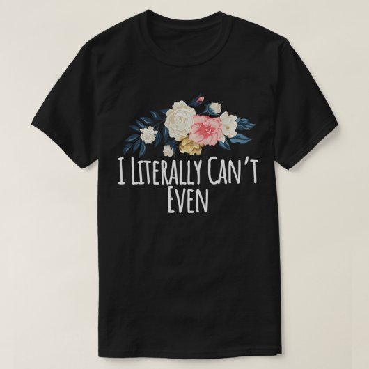 Ik kan het niet eens, grappige mam... t-shirt (Design voorkant)