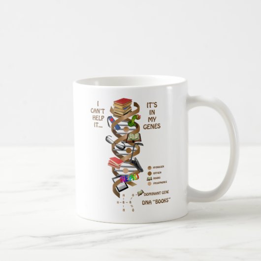 "Ik kan het niet helpen" Koffiemok (Rechts)