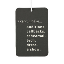 Ik kan het niet, ik heb... luchtverfrisser