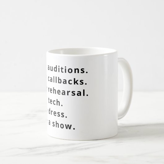 Ik kan het niet, ik heb... mok (Voorkant rechts)