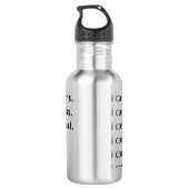 Ik kan het niet, ik heb... waterfles (Achterkant)