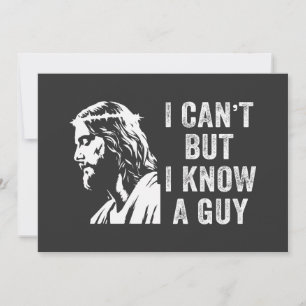 Ik kan het niet, maar ik ken een kerel Christelijk Kaart