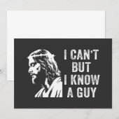 Ik Kan Het Niet, Maar Ik Ken Een Kerel Christelijk Kaart (Voorkant / Achterkant)