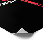 Ik kan het niet, maar ik ken een man Jezus kruis g Poster (Hoek)