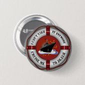 Ik kan het niet meer meenemen ronde button 5,7 cm (Voorkant /achterkant)