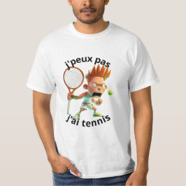 Ik kan het niet tennissen. t-shirt