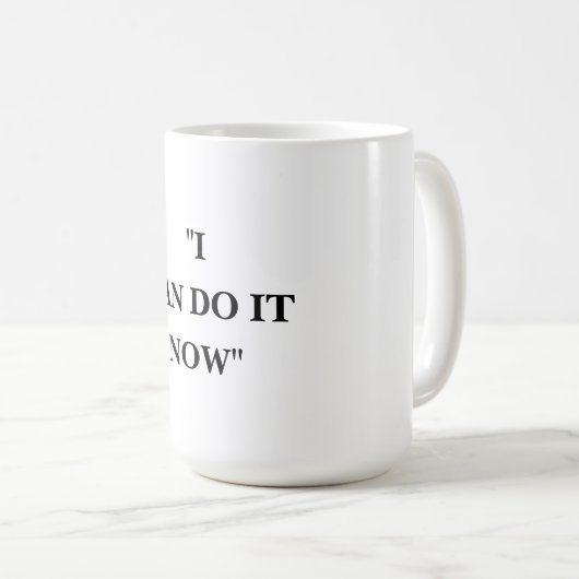 IK KAN HET NU DOEN KOFFIEMOK (Voorkant rechts)