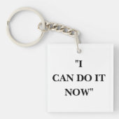 IK KAN HET NU DOEN SLEUTELHANGER (voorkant)