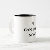 IK KAN HET NU TWEEKLEURIGE KOFFIEMOK (Voorkant links)