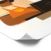 Ik kan het Poster van het onderwijs in Afrika-Amer (Hoek)