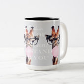 Ik kan het uitleggen aan Giraffe Bgloed Tweekleurige Koffiemok (Voorkant rechts)