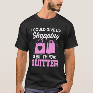 Ik kan het winkelen opgeven, maar ik ben geen echt t-shirt