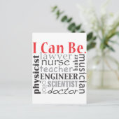 Ik kan het zijn briefkaart (Staand voorkant)