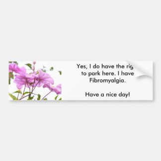 IK KAN hier parkeren met de bumpersticker