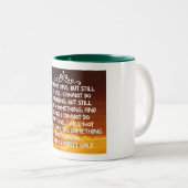 Ik kan iets doen tweekleurige koffiemok (Voorkant rechts)