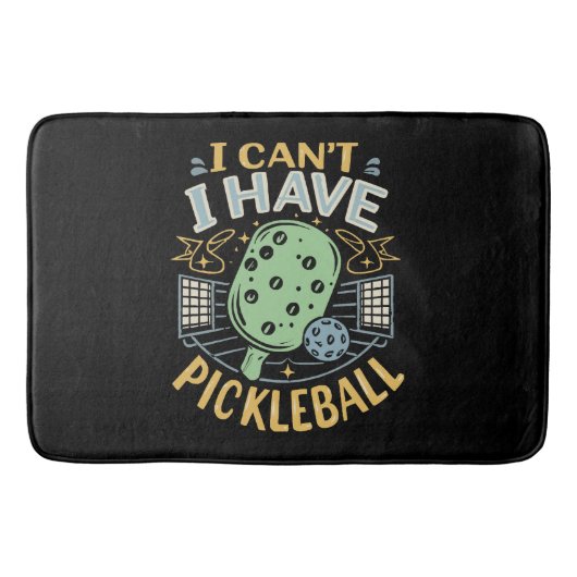 Ik Kan Ik Paddlebal Hebben Badmat (Voorkant)