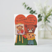 Ik kan je Afbeeldingen als mijn Valentijn Feestdagenkaart (Staand voorkant)