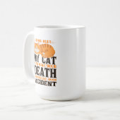 Ik kan je dood maken als je m'n kat doet. koffiemok (Voorkant links)