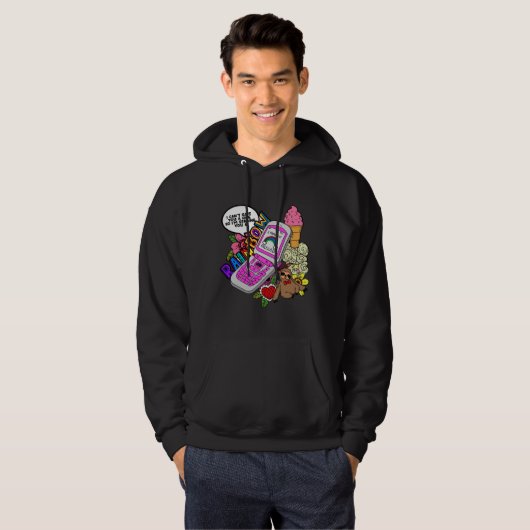 Ik kan je geen knuffel geven, dus ik stuur een reg hoodie (Voorkant volledig)