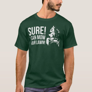 Ik kan je gras wel bewegen. Quad Bike Rider 1005 T-shirt