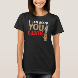 Ik kan je kwaadsprekerij maken met pijltjes schiet t-shirt