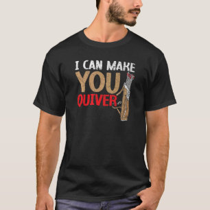 Ik kan je kwaadsprekerij maken met pijltjes schiet t-shirt