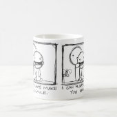 Ik kan je laten glimlachen koffiemok (Center)