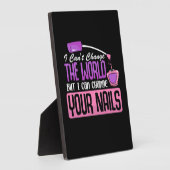 Ik kan je nagels wijzigen fotoplaat (Zijkant)