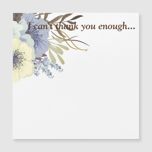 Ik kan je niet genoeg bedanken... (Voorkant)