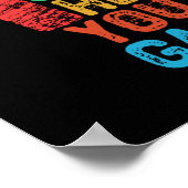 Ik kan je niet horen dat ik aan het spelen ben poster (Hoek)