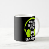 Ik kan je niet horen dat ik een gamingheadset voor koffiemok (Voorkant rechts)