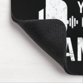 Ik kan je niet horen dat ik gamer ben muismat (Hoek)