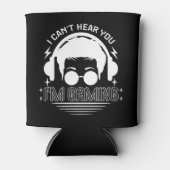 Ik kan je niet horen Ik ben het spelen van grappig Blikjeskoeler (Voorkant)