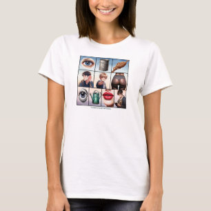 Ik kan je niet horen, maar ik kan liplezen t-shirt
