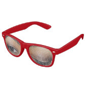 Ik kan je nog zien. retro zonnebril (Gekanteld)