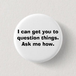 Ik kan je vragen stellen. ronde button 3,2 cm