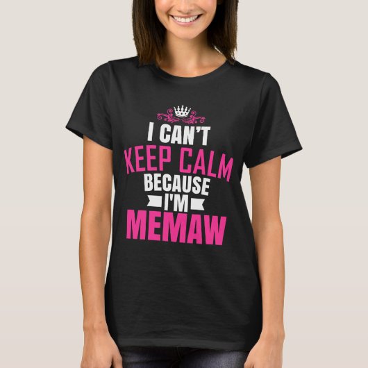 Ik kan kalm houden omdat ik me herinner t-shirt (Voorkant)