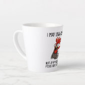 Ik kan kalm kijken, maar in mijn hoofd heb ik je 3 latte mok (Linkerhoek)