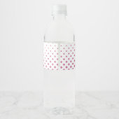 Ik kan kanker bestrijden - bewustzijn waterfles etiket (Achterkant)