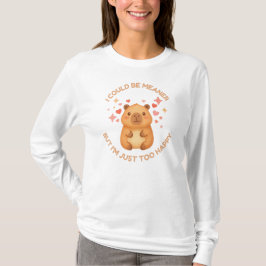 IK KAN KWAADAARDIGER DOEN MAAR BEN ECHT TE GELUKKI T-SHIRT